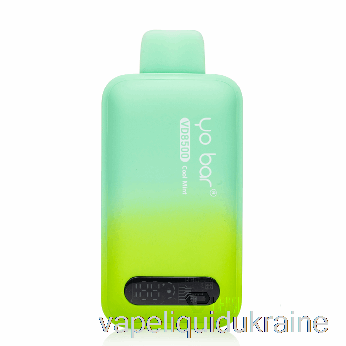 Vape Liquid Ukraine YO BAR VD8500 Disposable Cool Mint